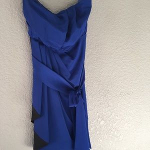 Royal blue express dress